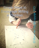 Encourage Writing in Young Children