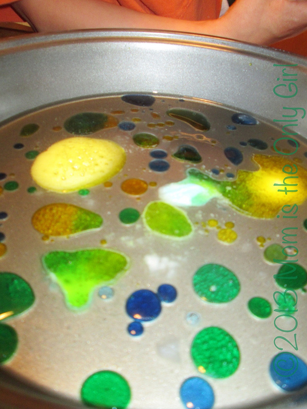 Oil and water experiment 2