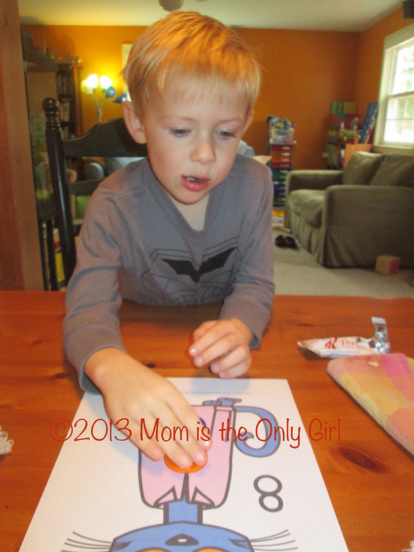 C is for Pete the Cat Counting